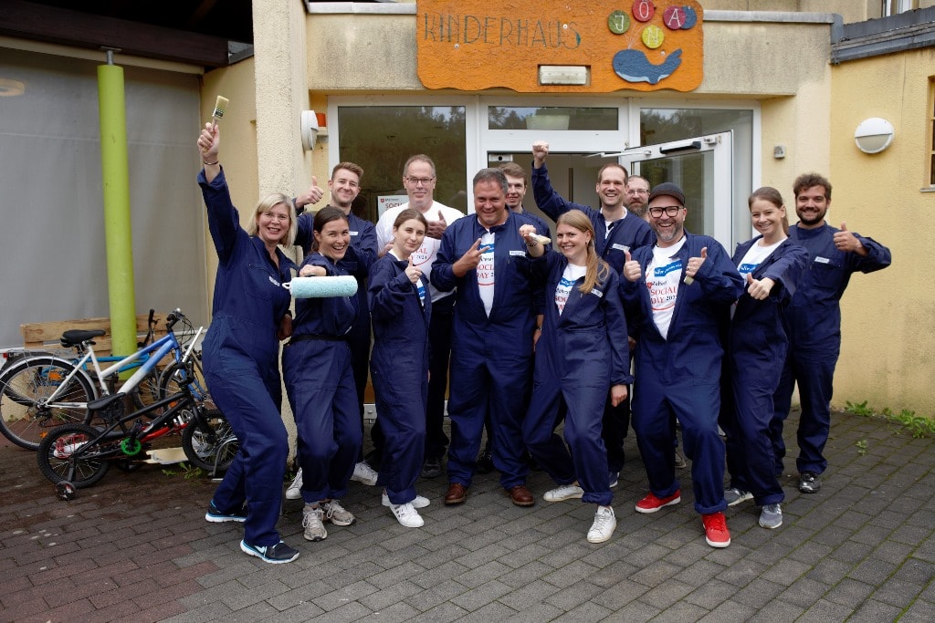 Social Day 2023 - Frische Frabe für das Kinderhaus Jona in Offenbach